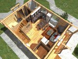 Проект дома ПД-021 3D План 2